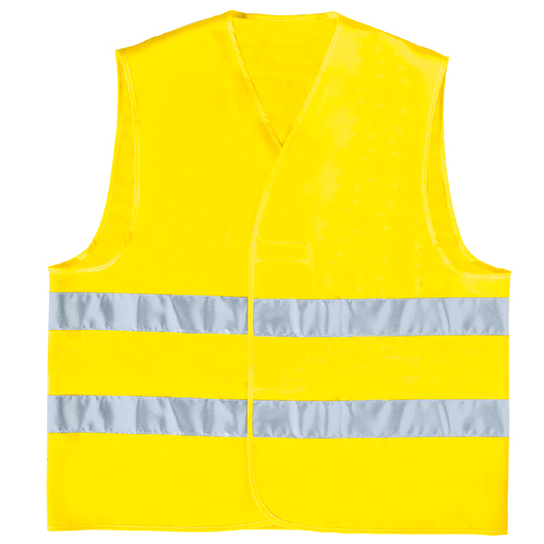 Gilet alta visibilità GILP2 - poliestere - taglia XXL - giallo fluo - Deltaplus