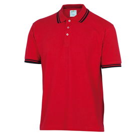 Polo a maniche corte Agra - cotone - taglia XXL - rosso - Deltaplus