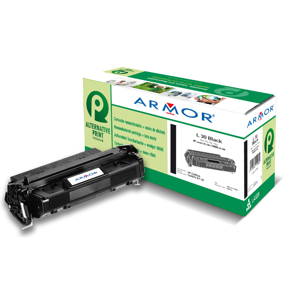 Armor - toner per HP - Laserjet 2100, 2200 / Canon lbp 1000 - nero