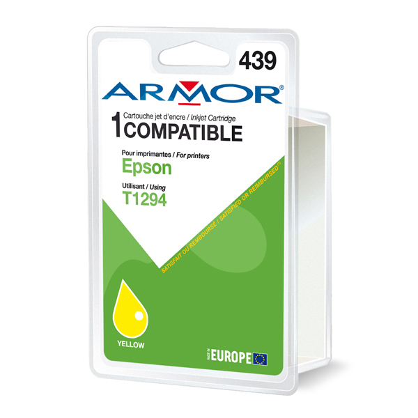 Armor - cartuccia per Epson - sx425w, Stylus office bx305f - giallo