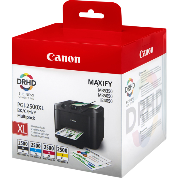 Canon - Cartucce ink - C/M/Y/K - 9254B004 - C 1.295 pag / M 1.520 pag / Y 2.500 pag / K 1.755 pag