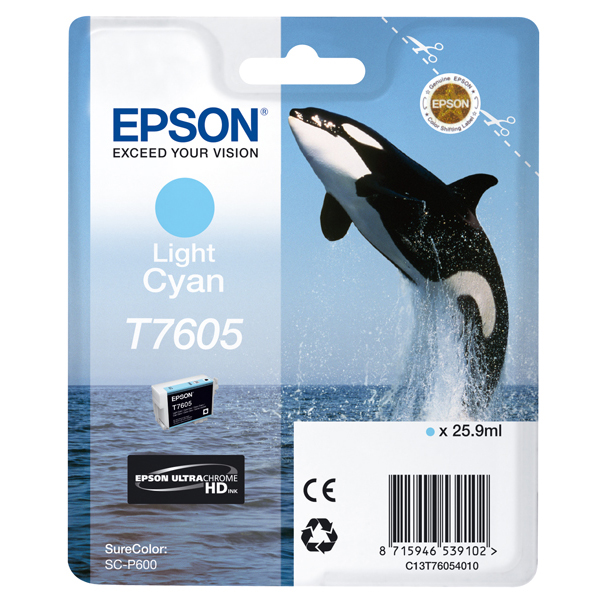 Epson - Cartuccia ink - Ciano chiaro - C13T76054010 - 25,9ml