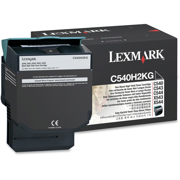 Lexmark/Ibm - Toner - Nero - C540H2KG - non return program - 2.500 pag