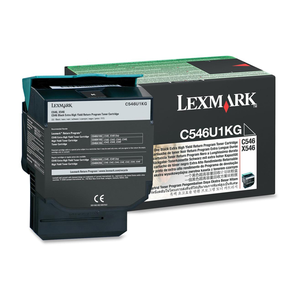 Lexmark/Ibm - Toner - Nero - C546U1KG - return program - 8.000 pag