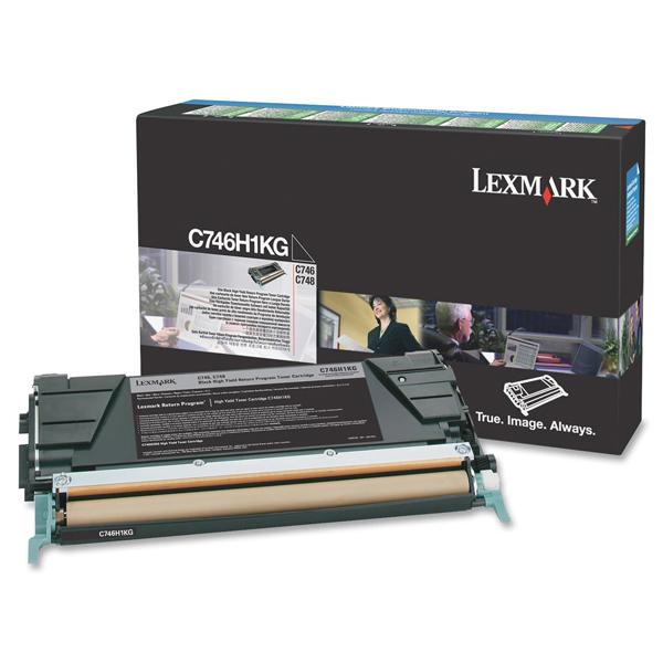 Lexmark/Ibm - Toner - Nero - C746H1KG - return program - 12.000 pag