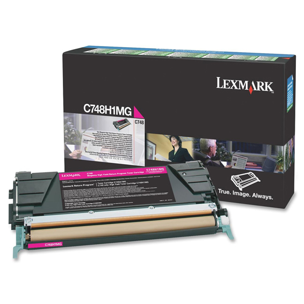 Lexmark/Ibm - Toner - Magenta - C748H1MG - return program - 10.000 pag