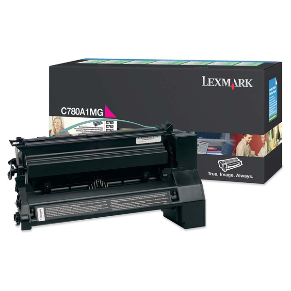 Lexmark/Ibm - Toner - Magenta - C780A1MG - return program - 6.000 pag