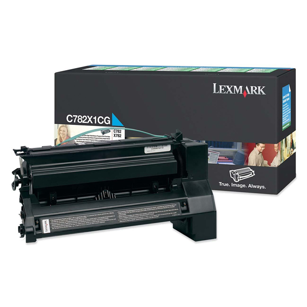 Lexmark/Ibm - Toner - Ciano - C782X1CG - return program - 15.000 pag