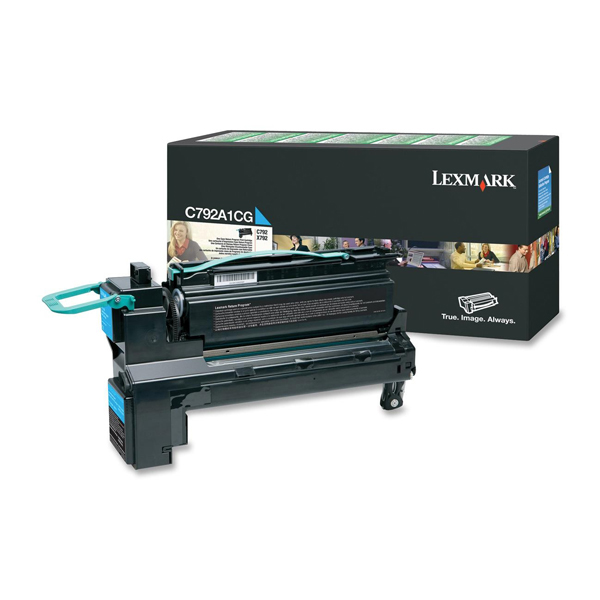 Lexmark/Ibm - Toner - Ciano - C792A1CG - return program - 6.000 pag