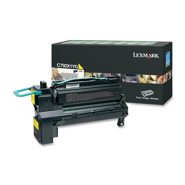 Lexmark/Ibm - Toner - Giallo - C792X1YG - return program - 20.000 pag