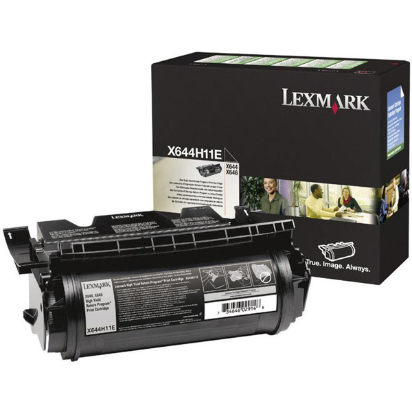 Lexmark/Ibm - Toner - Nero - X644H11E - return program - 21.000 pag