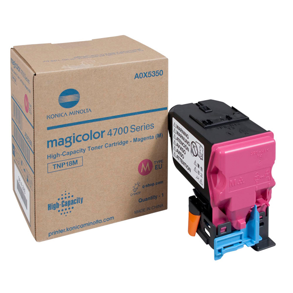 Konoca Minolta - toner - A0X5350 - tnp18 magent per bizhub  magicolor 4750