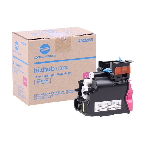 Konica Minolta - toner - A0X5355 - tnp51 magenta per bizhub c3110 5.000 pagine