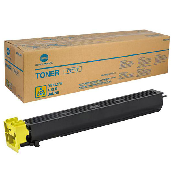 Konica Minolta - toner - A3VU250 - tn711 giallo per bizhub c654e/c754e, 31.500 pagine