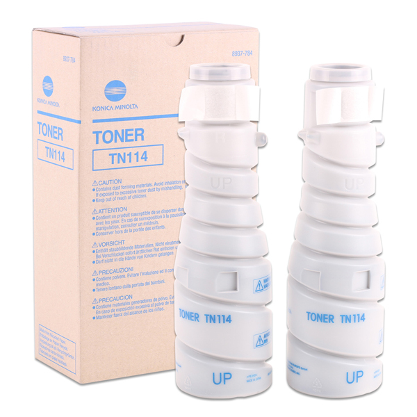 Konica Minolta - toner - tn114 bizhub 162 210 scatola contenente due pezzi