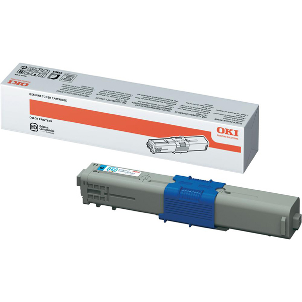 Oki - toner - 44469724 - ciano per c500 alta capacita\