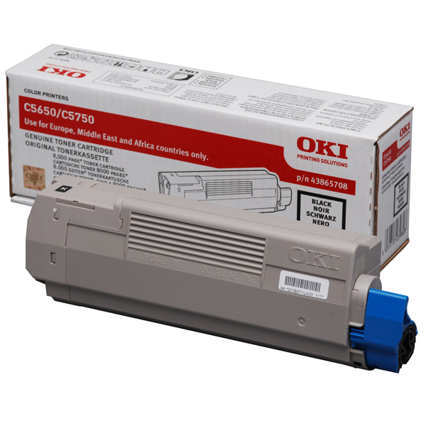 Oki - toner - 43865708 - nero per c5650/c5750