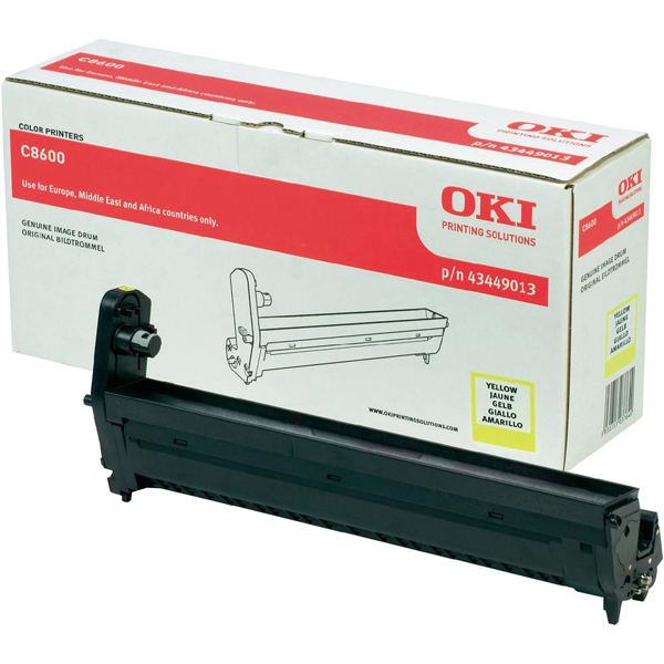 Oki - drum - 43449013 - giallo per c8600