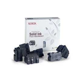 Xerox - Conf. 6 stick genuine Solid ink - Nero - 108R00749 - 14.000 pag